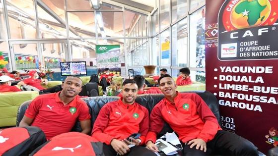 بعثة المنتخب الوطني المغربي تحط الرحال بالكاميرون