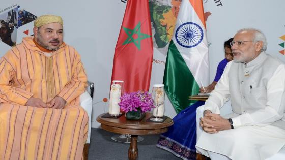 الملك محمد السادس يرسل برقية لرئيس الهند