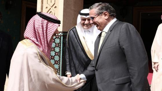 أخنوش يستقبل وزير الخارجية السعودي