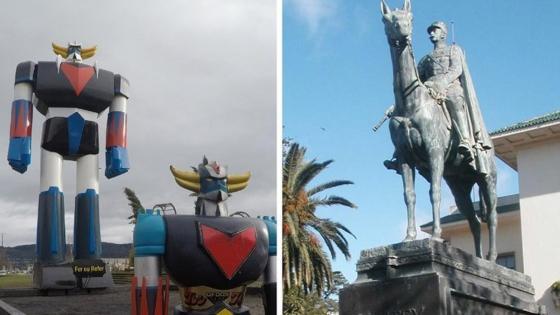 نشطاء يطالبون تغيير تمثال “ليوطي” بـ”غرندايزر” بالدار البيضاء