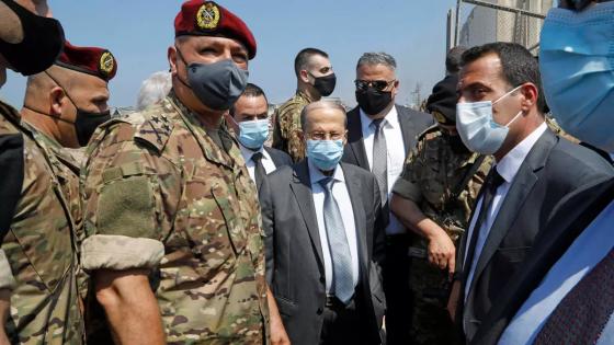 الرئيس اللبناني لا يستبعد نظرية “انفجار مرفأ بيروت بفعل فاعل”