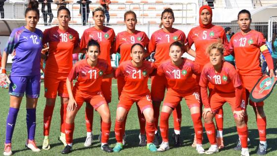 المنتخب الوطني النسوي يخوض تداريبه بمركب محمد السادس لكرة القدم