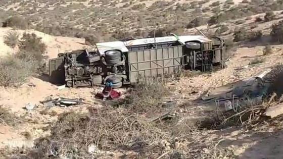 حادثة سير شمال مدينة أكادير يخلف 12 شخصا