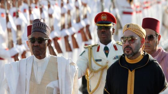 مباحثات بين الملك محمد السادس ورئيس نيجيريا للتأكيد على إنجاز خط الغاز