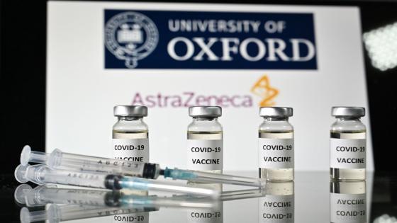 (FILES) In this file photo taken on November 17, 2020 An illustration picture shows vials with Covid-19 Vaccine stickers attached and syringes, with the logo of the University of Oxford and its partner British pharmaceutical company AstraZeneca. - The University of Oxford and drug manufacturer AstraZeneca have applied to the UK health regulator for permission to roll out their Covid-19 vaccine, Health Minister Matt Hancock said on December 23, 2020. "I'm delighted to be able to tell you that the Oxford AstraZeneca vaccine developed here in the UK has submitted its full data package to the MHRA for approval," he said. (Photo by JUSTIN TALLIS / AFP)