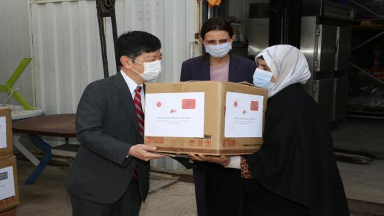 Casablanca: L'ambassade du Japon organise une opération de distribution de paniers de solidarité