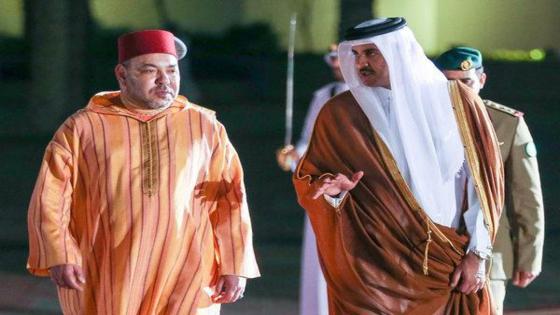 أمير قطر يثمن قرارات الملك بخصوص الوضع بالكركرات في اتصال هاتفي مع العاهل المغربي