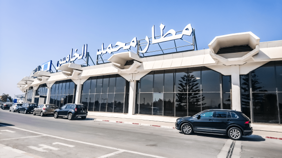 تحويل الرحلات الجوية الدولية بمطار محمد الخامس إلى المحطة 1
